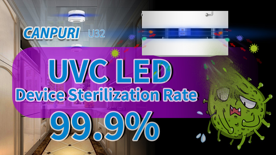 Peranti Pembasmian Kuman UVC Canpuri U32