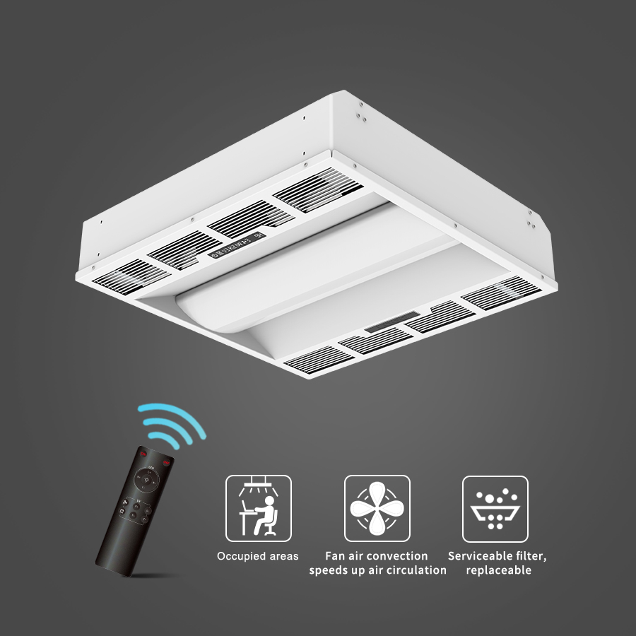254nm Cahaya UVC Lampu Panel UV