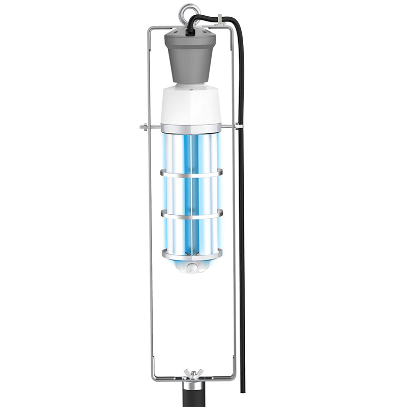Mentol Lampu Pencuci UV Pembunuh Kuman 60W 80W 254nm Bebas Ozon